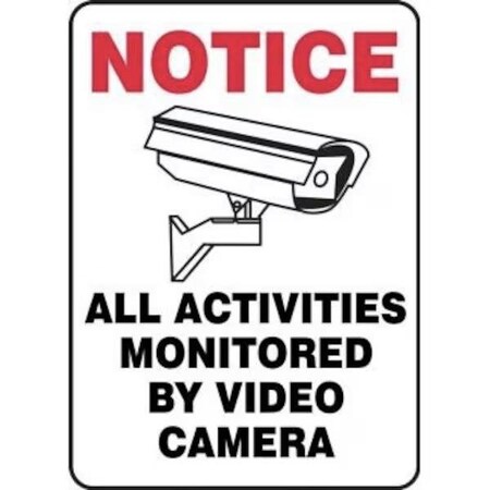 Accuform SAFETY SIGN NOTICE  ALL ACTIVITIES MASE813XP MASE813XP